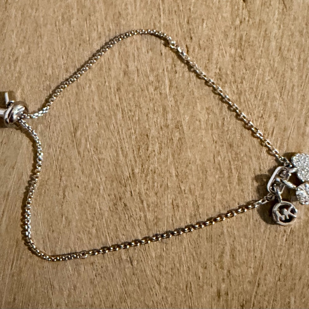 Michael Kors Silver Charm Bracelet